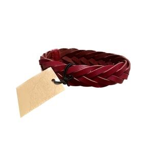 NWT! Patricia Nash “Doria” Braided Leather Bracelet